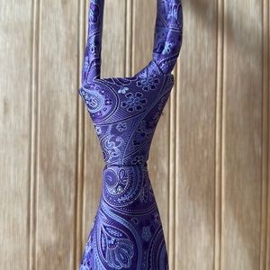 Croft and Barrow - Purple Paisley Tie